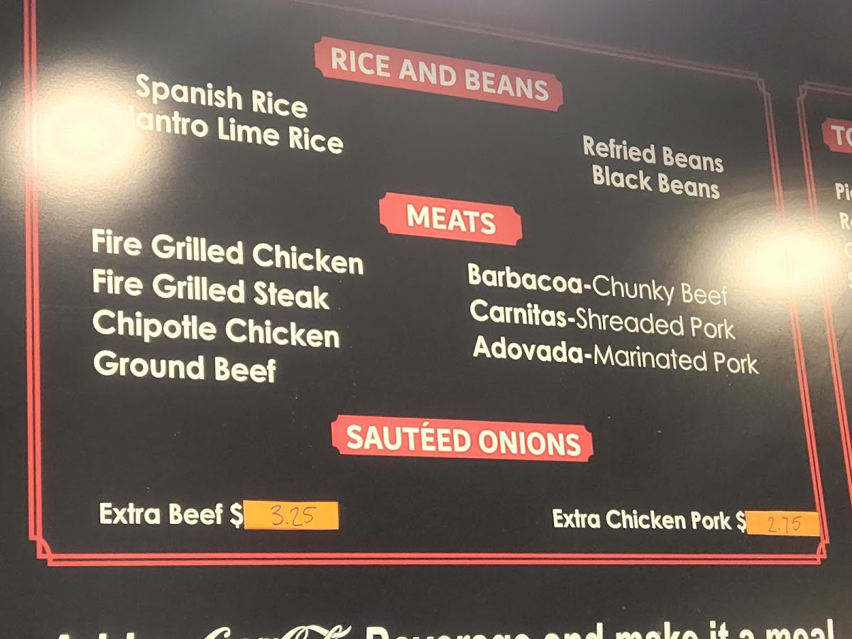 Nino’s Mexican Grill Photo Menu 2