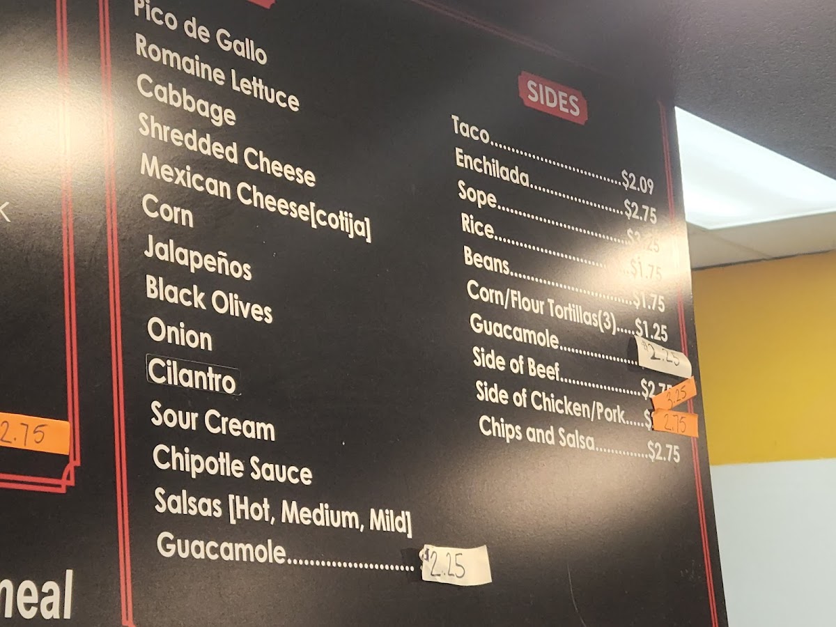 Nino’s Mexican Grill Photo Menu 3