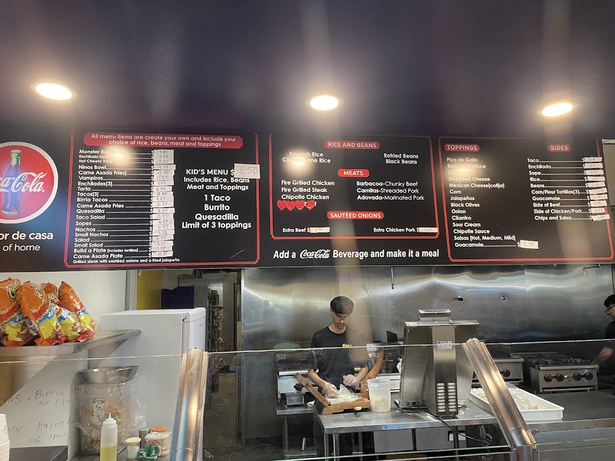 Nino’s Mexican Grill Photo Menu 4