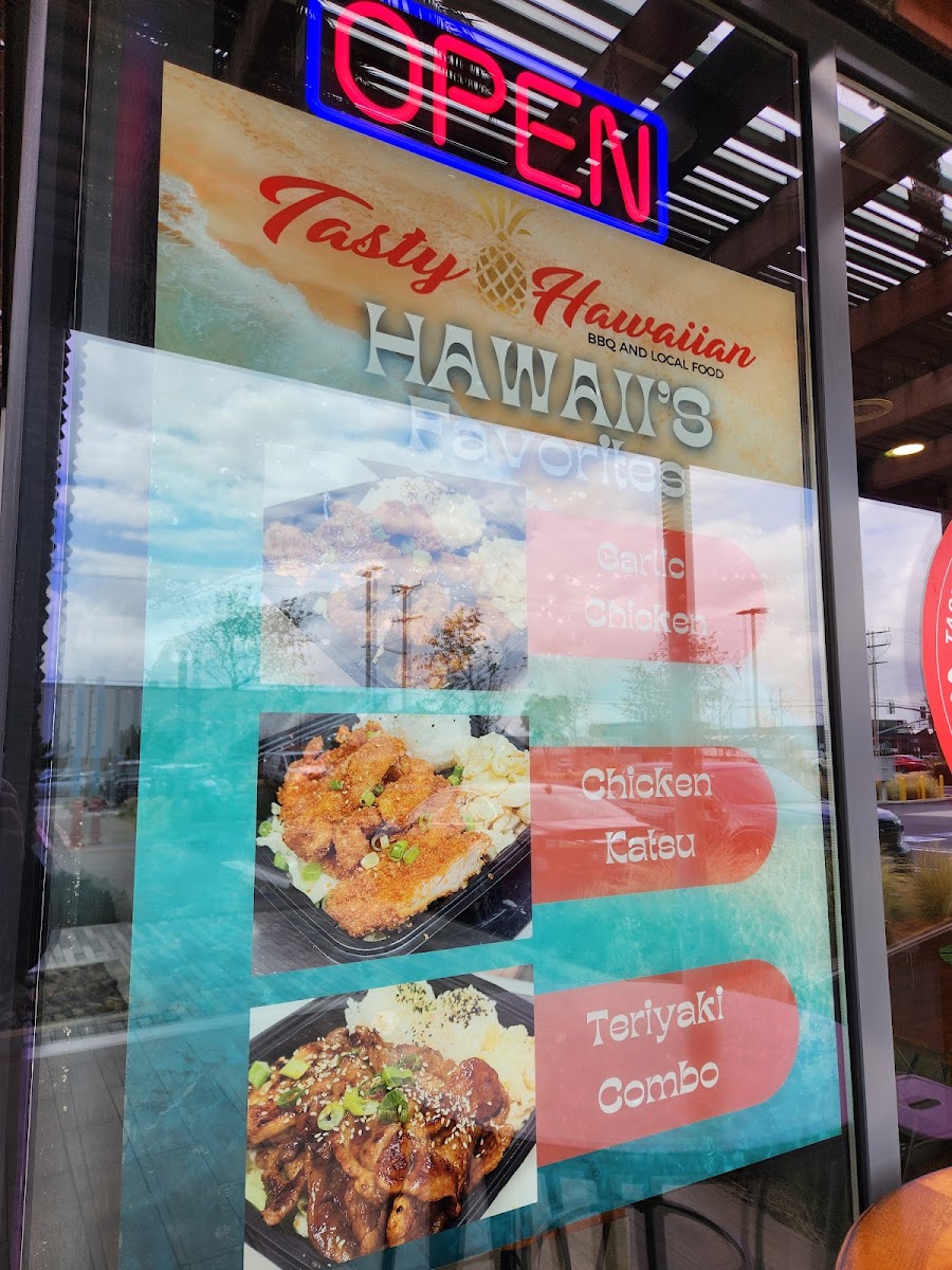 Tasty Hawaiian BBQ & Local Food Photo Menu 2