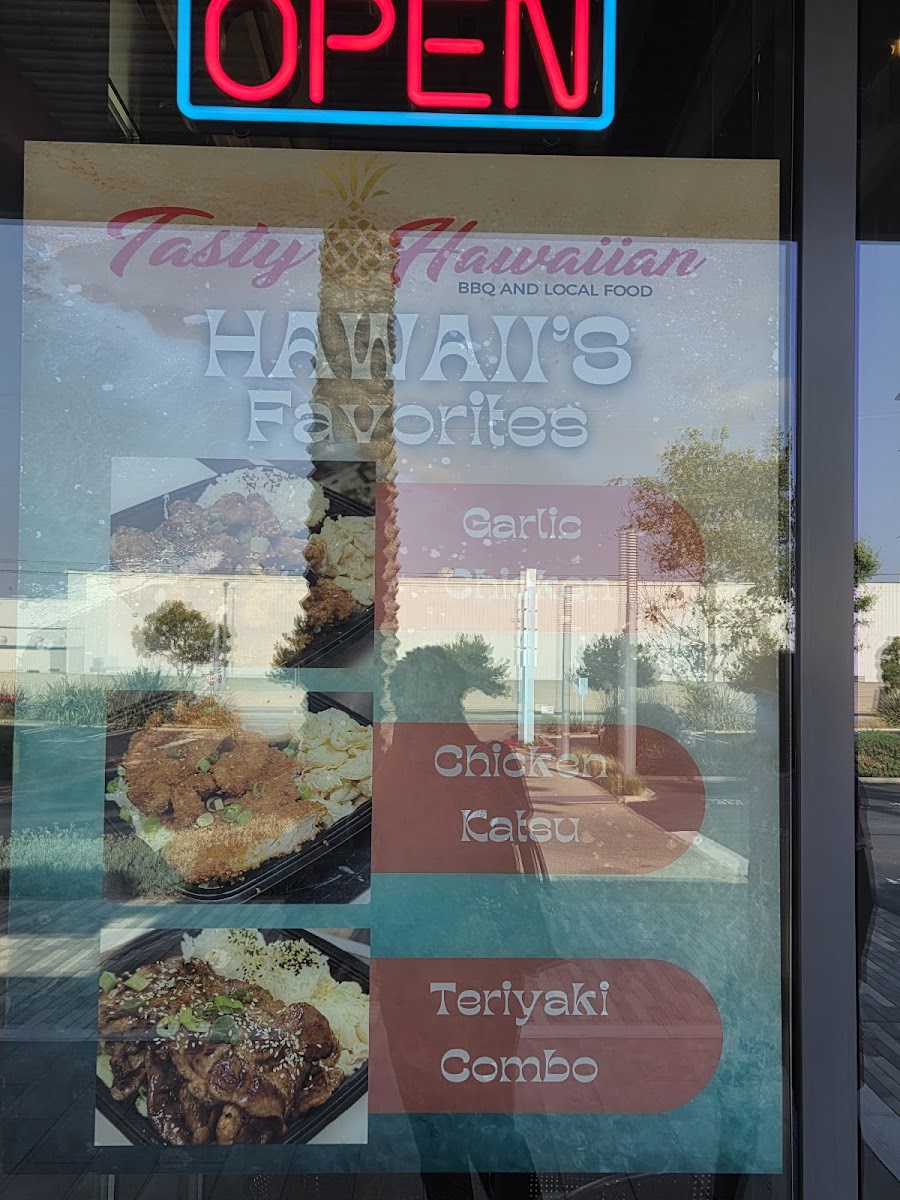 Tasty Hawaiian BBQ & Local Food Photo Menu 3