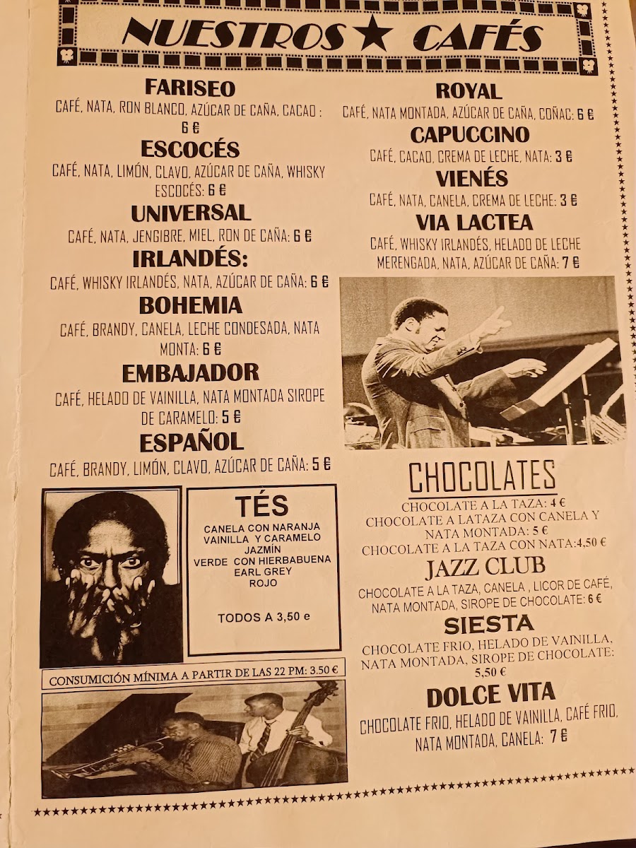 Bohemia Jazz Café Photo Menu 3
