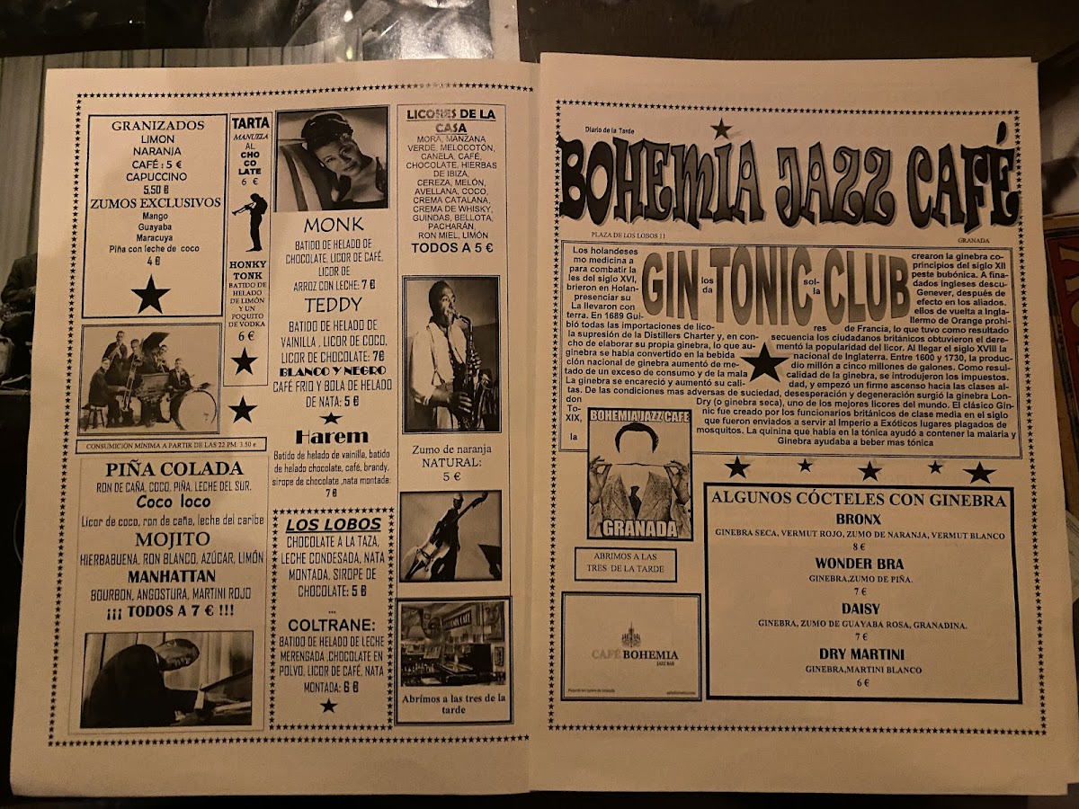 Bohemia Jazz Café Photo Menu 6