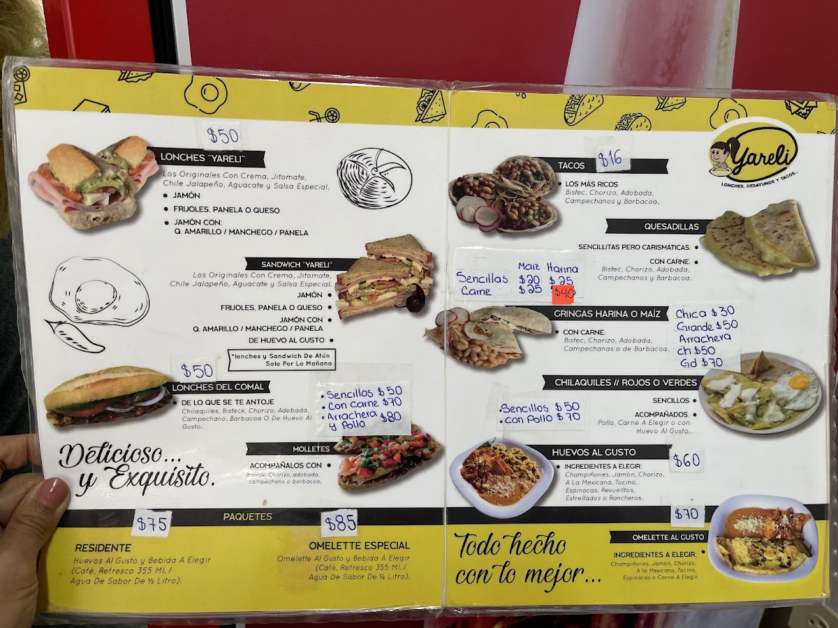 Tacos, Lonches y Desayunos Yareli suc. Clínica 110
