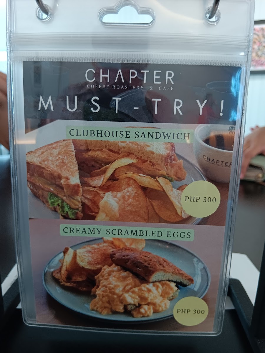 Chapter Coffee Roastery & Cafe Photo Menu 8