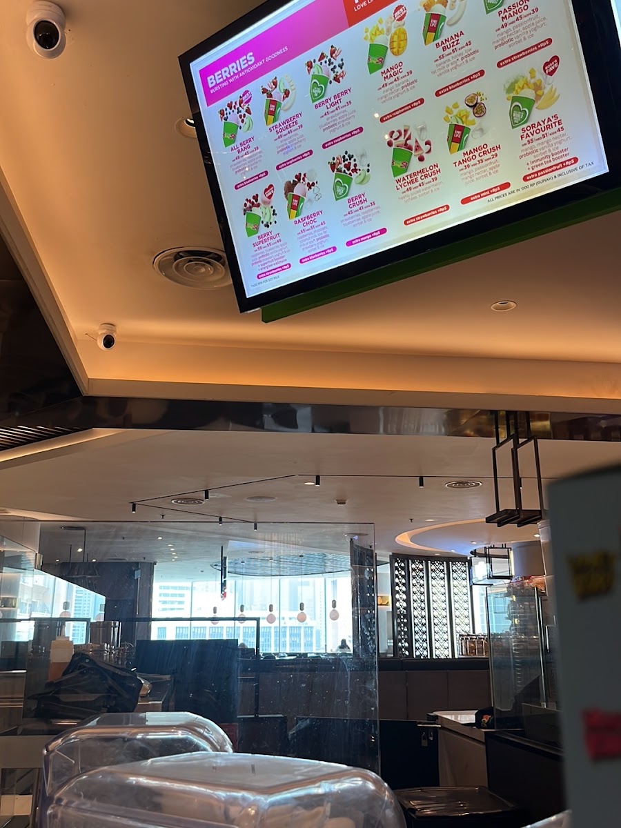 Boost Juice @ Senayan City Photo Menu 2