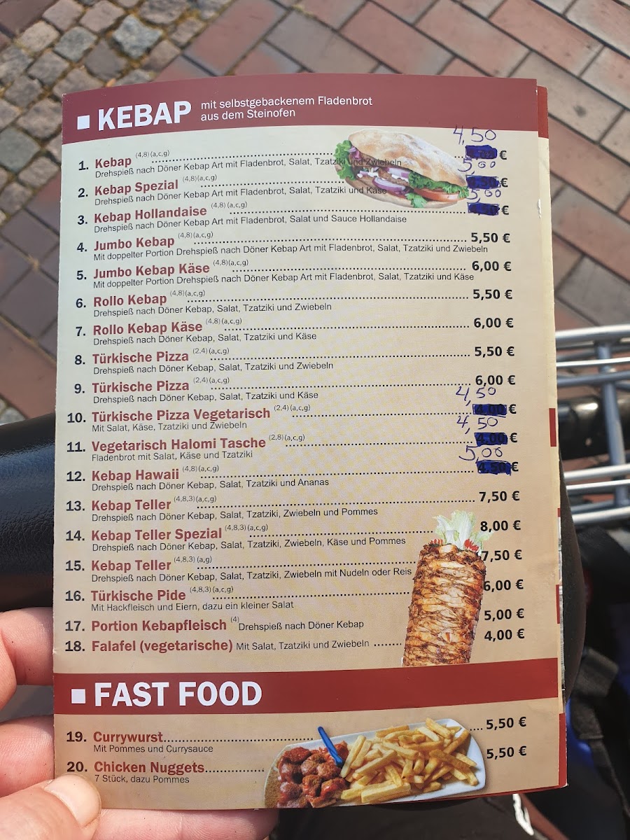Istanbul Kebaphaus Photo Menu 2