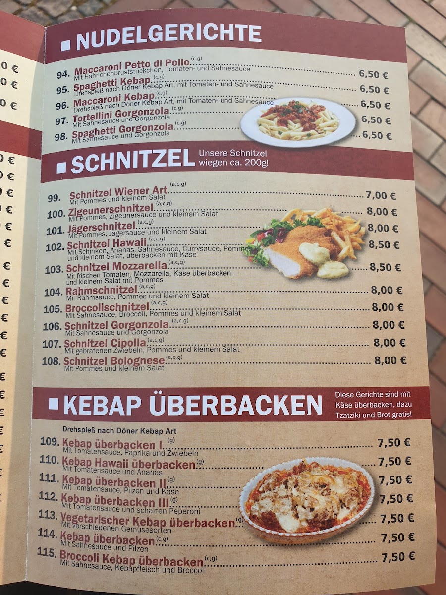Istanbul Kebaphaus Photo Menu 5