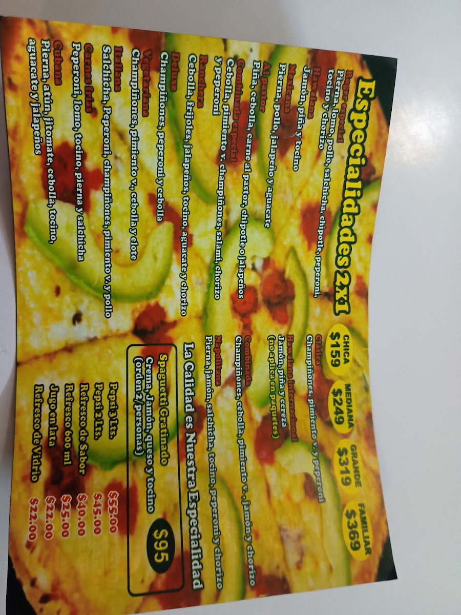 Roger Pizza Photo Menu 4