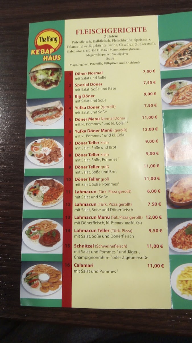 Thalfang Pizza Photo Menu 3