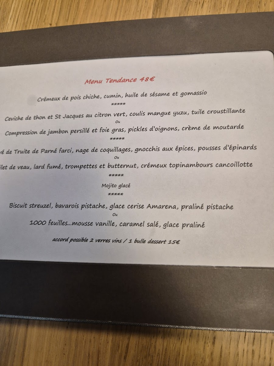L'Esprit Cuisine Photo Menu 1