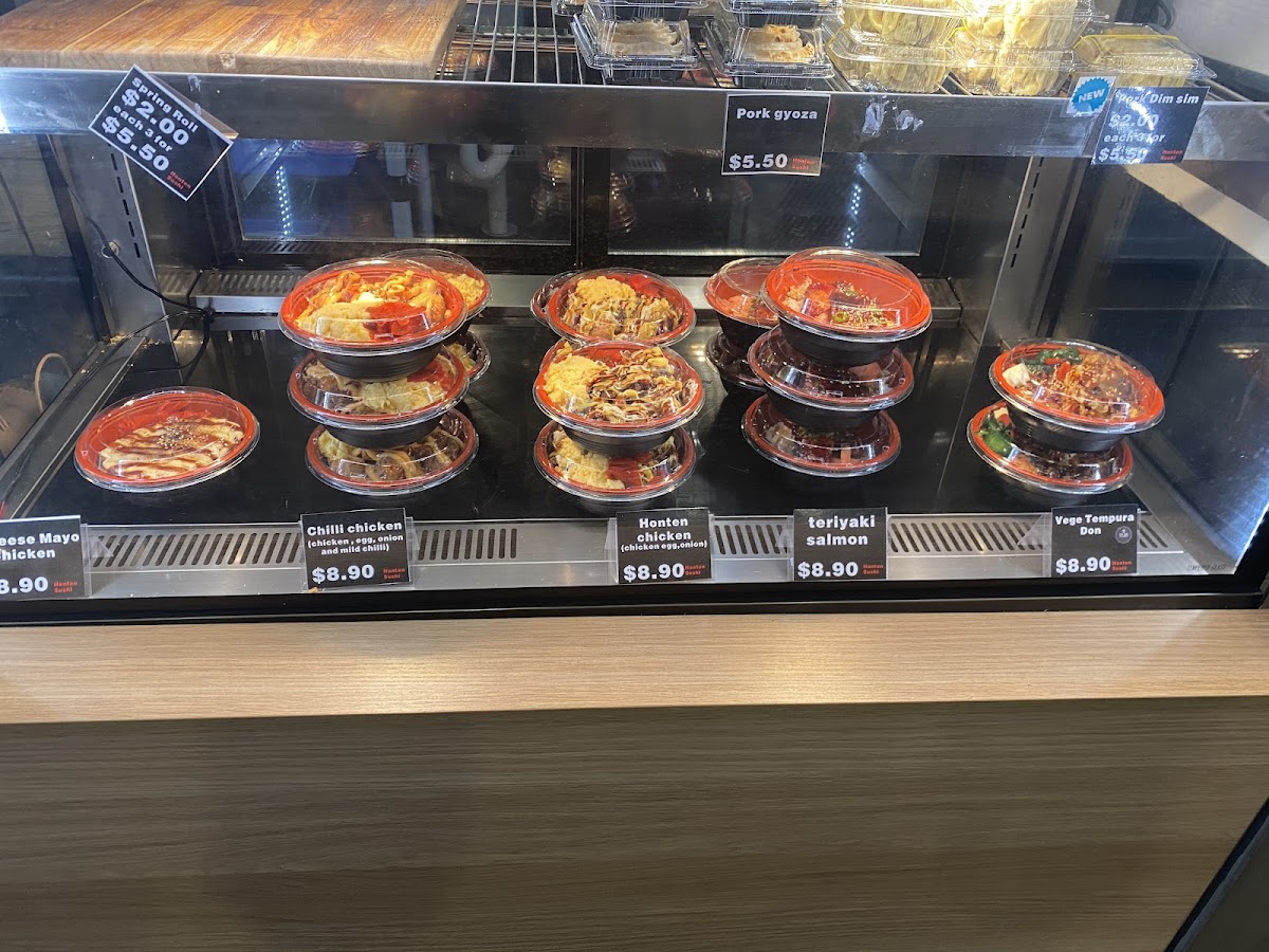 Honten sushi Photo Menu 2