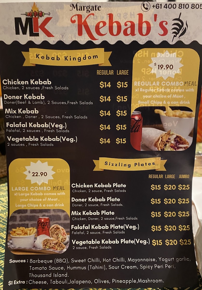 Margate Kebab & Ice Cream Photo Menu 5