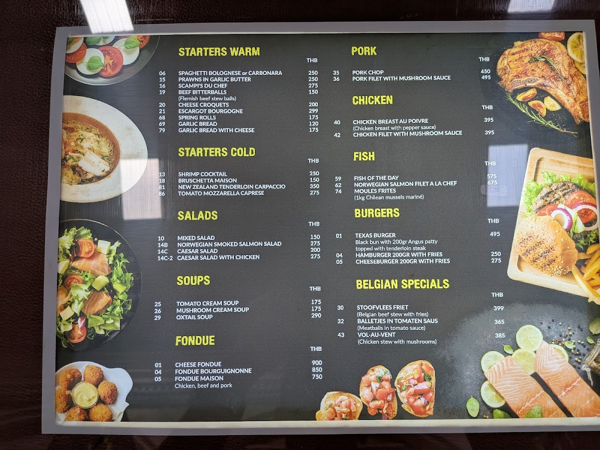 Patrick's Steakhouse Photo Menu 3