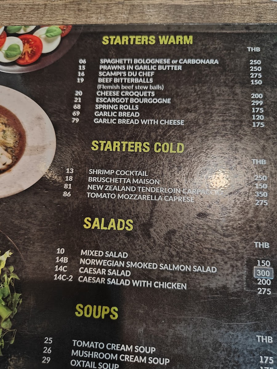 Patrick's Steakhouse Photo Menu 6
