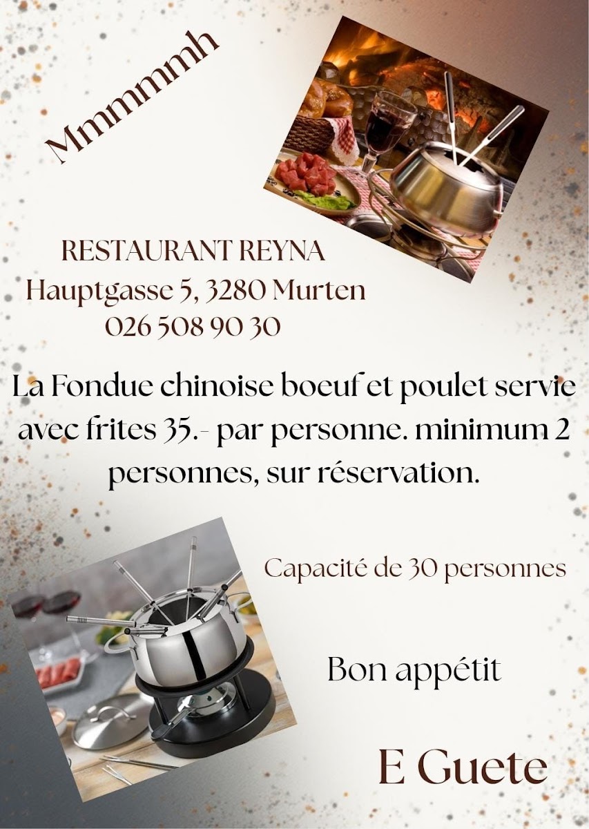 Reyna Restaurant Photo Menu 3