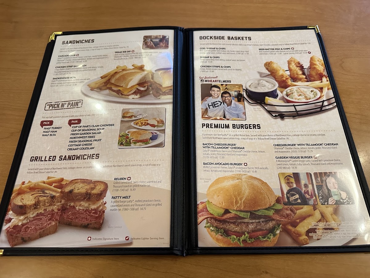 Elmer's Restaurant (Parkrose, Portland, OR) Photo Menu 1
