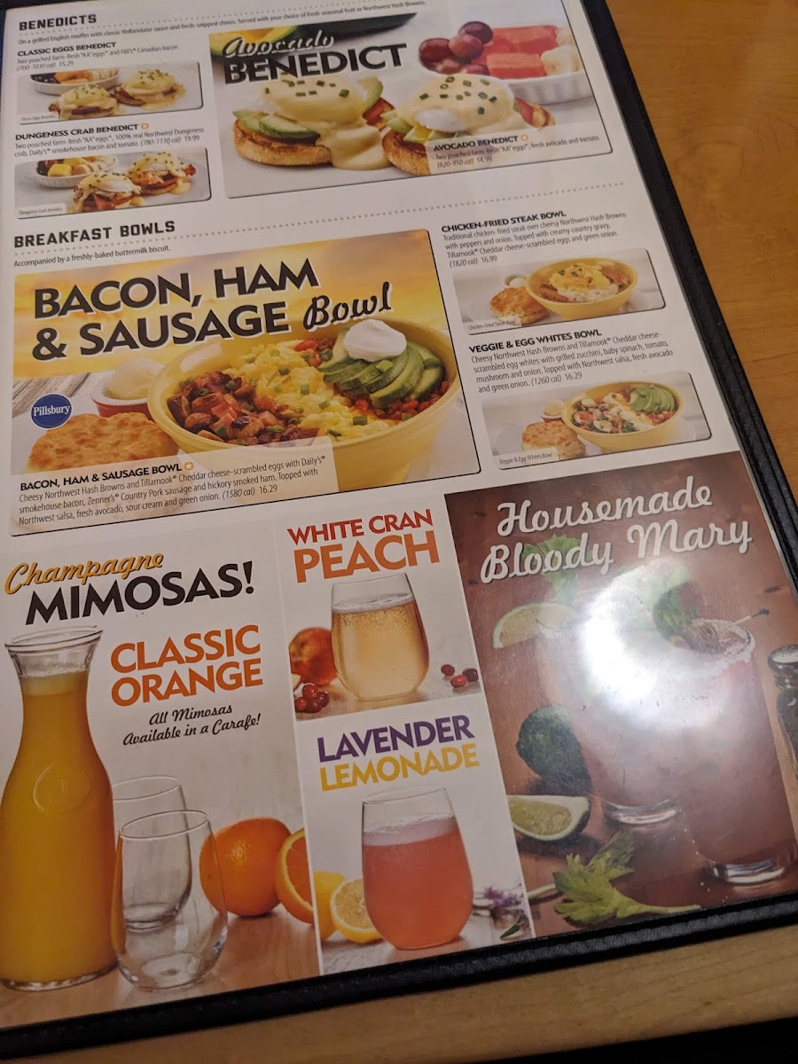 Elmer's Restaurant (Parkrose, Portland, OR) Photo Menu 9