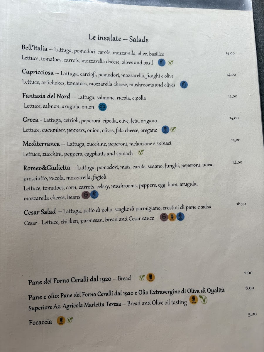 Hostaria de' Pastini Photo Menu 3