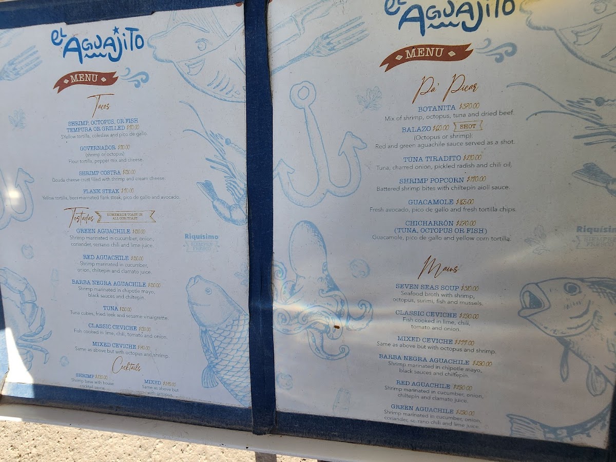 El Aguajito Marisqueria Photo Menu 4