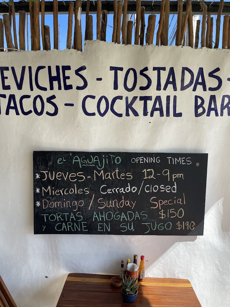 El Aguajito Marisqueria Photo Menu 5