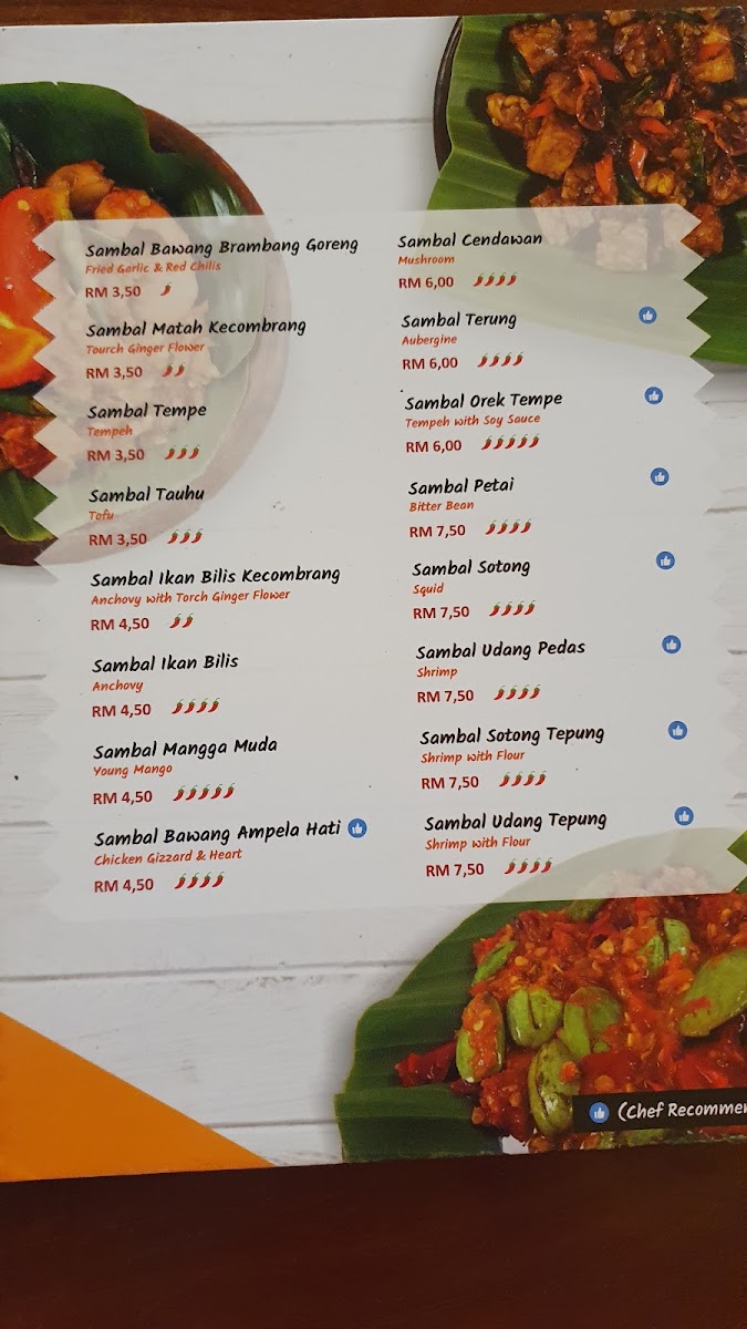 Spesial Sambal SS @ TTDI Photo Menu 4