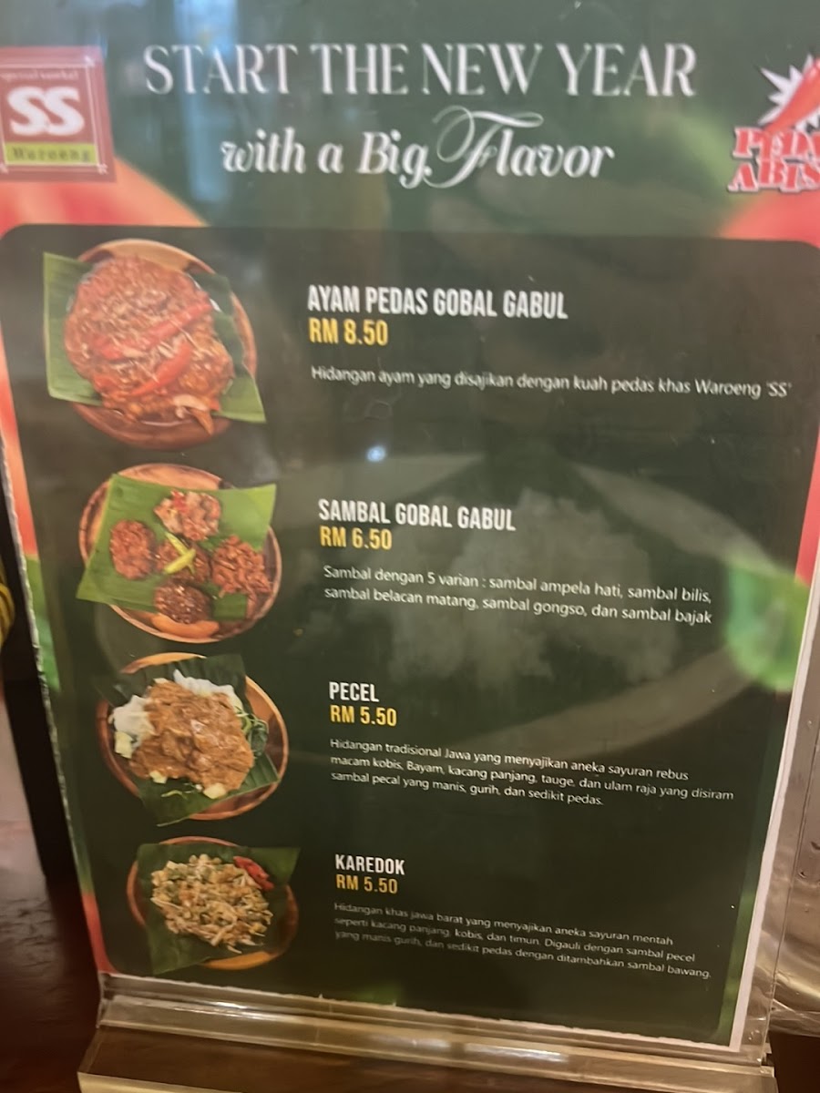 Spesial Sambal SS @ TTDI Photo Menu 7