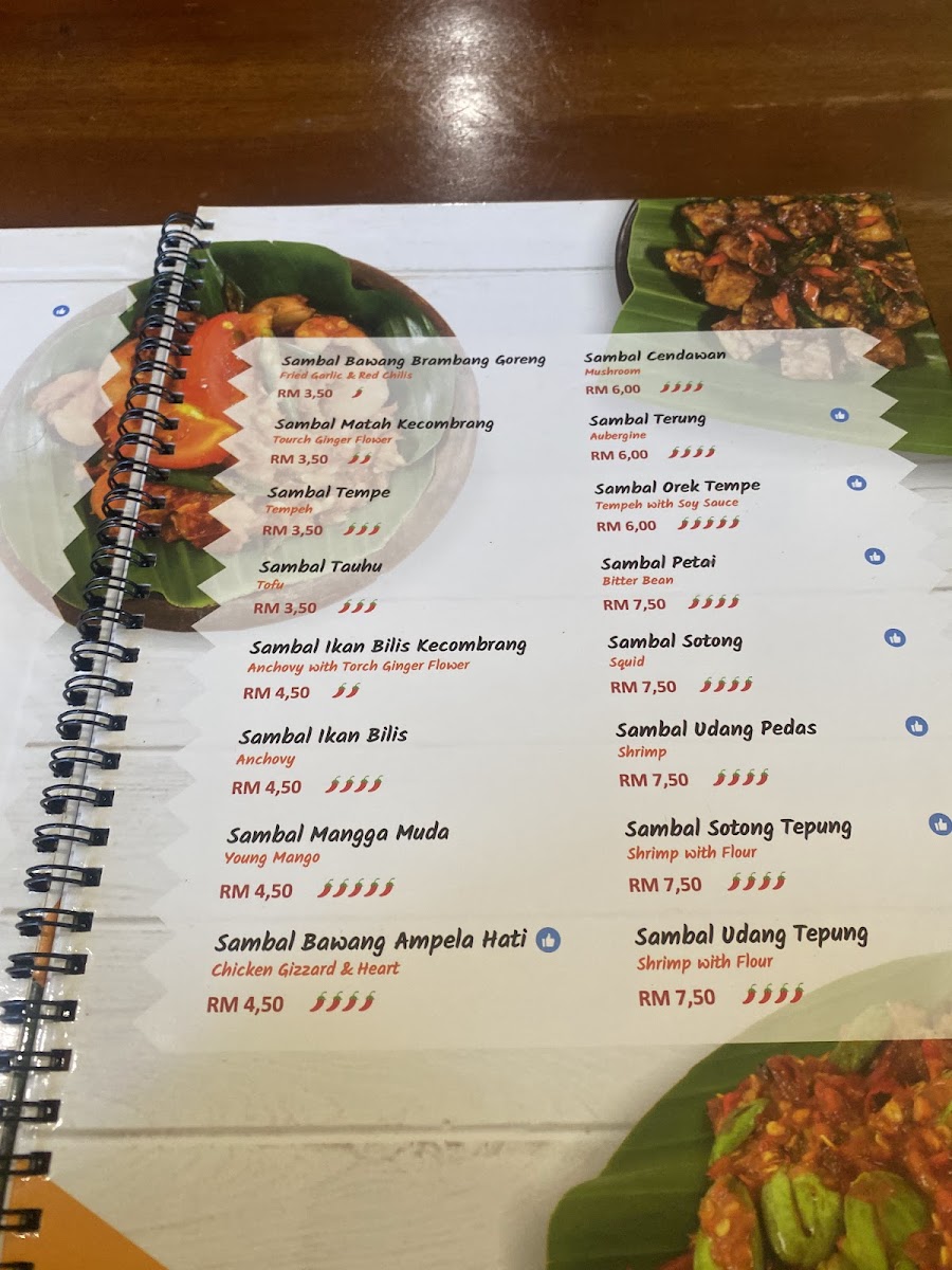 Spesial Sambal SS @ TTDI Photo Menu 8