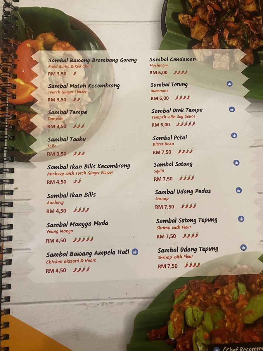 Spesial Sambal SS @ TTDI Photo Menu 9
