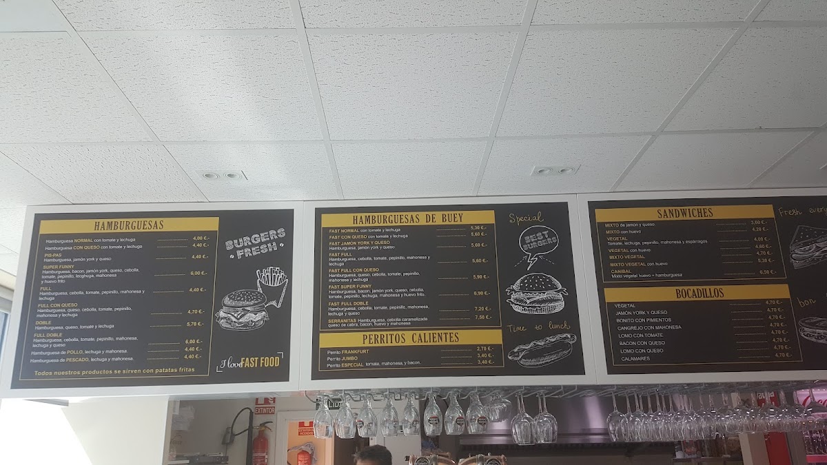 fast-food-burguer Photo Menu 10