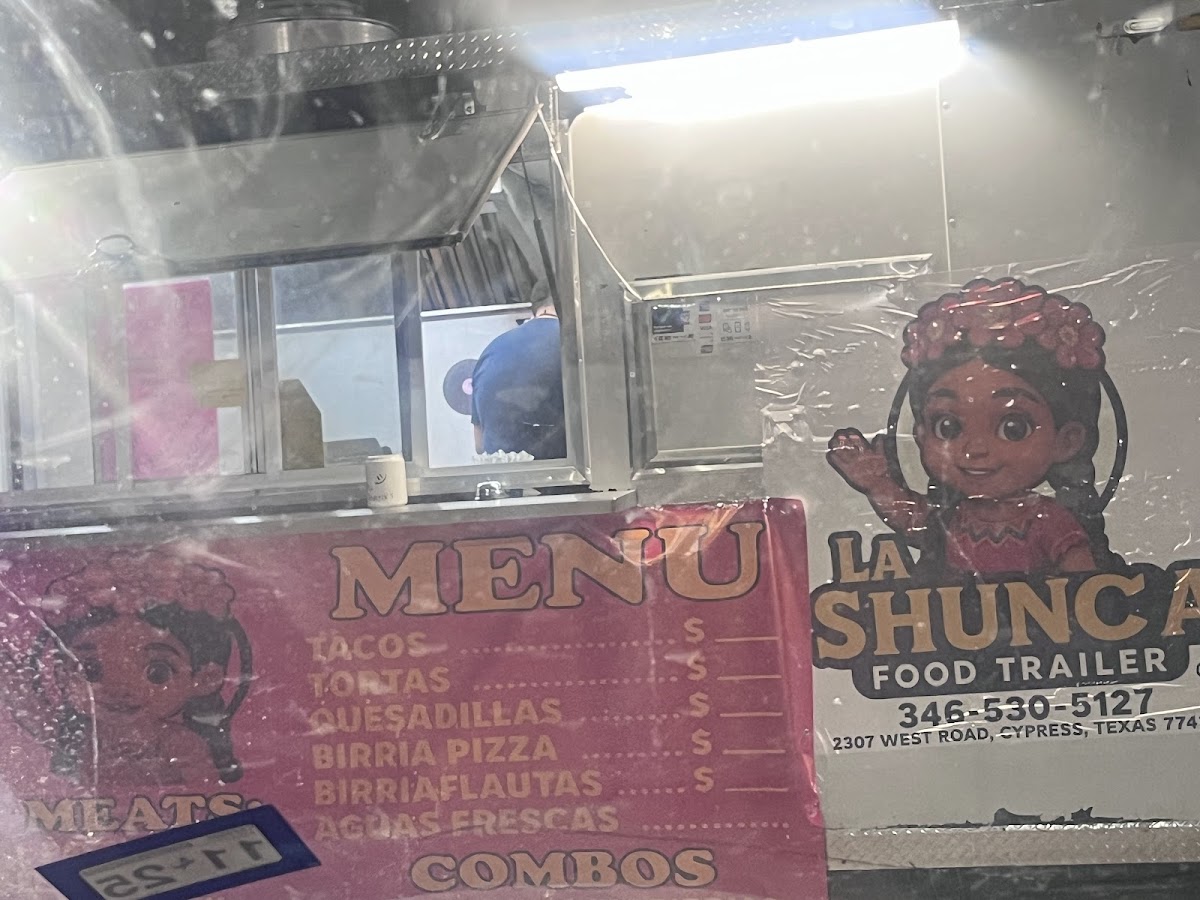 La Shunca Food Trailer Photo Menu 9