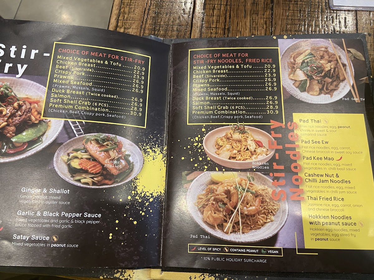 Aree Thai Twist Photo Menu 4
