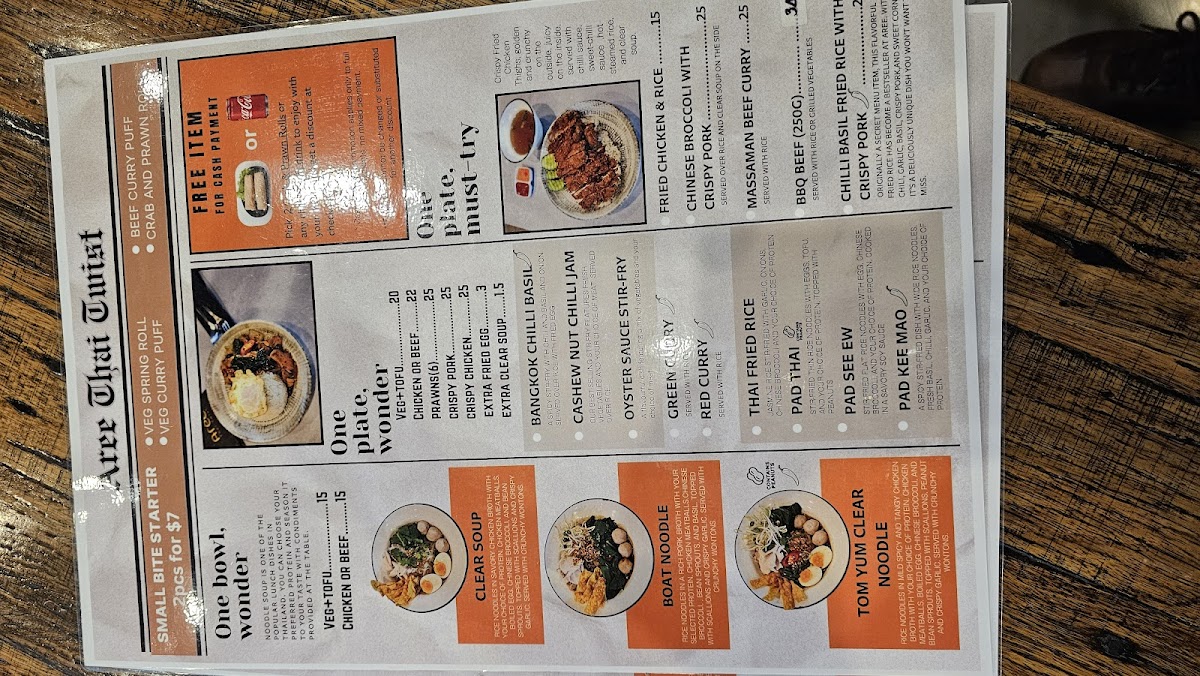 Aree Thai Twist Photo Menu 6