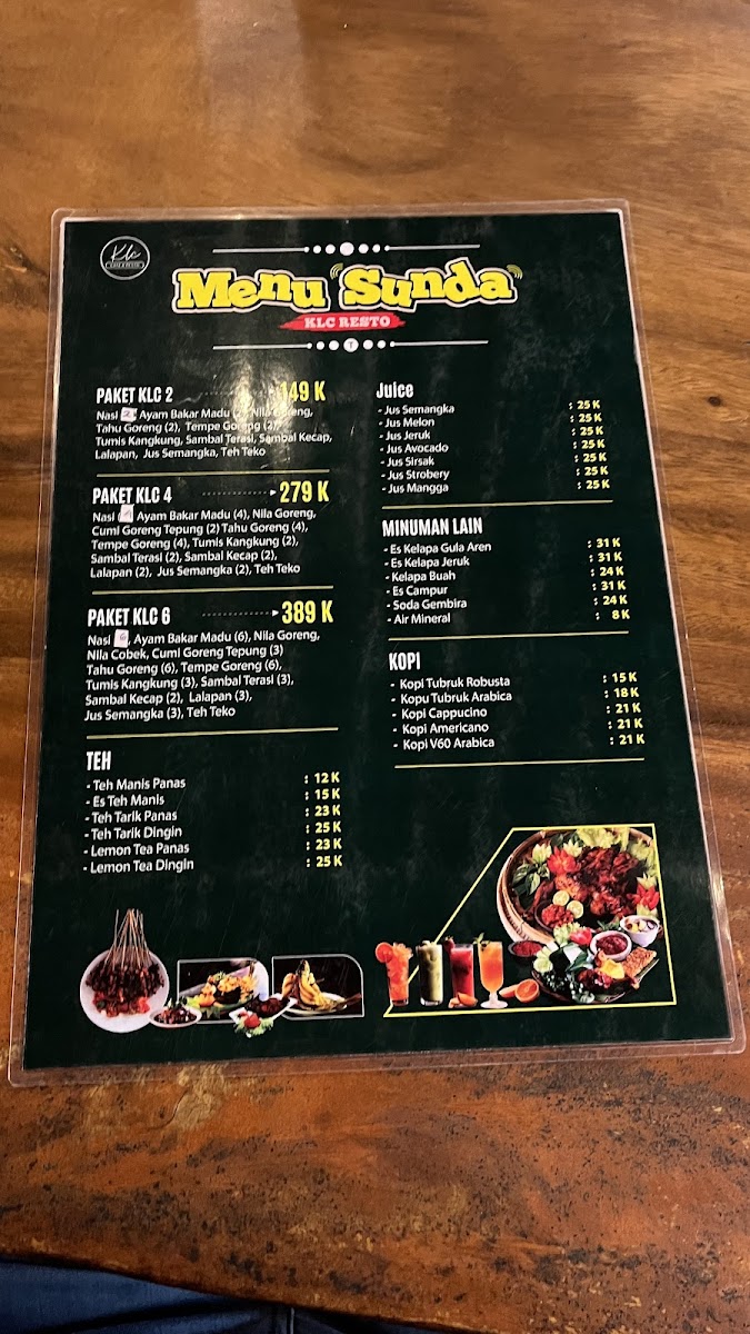 KLC Cafe & Resto Photo Menu 3