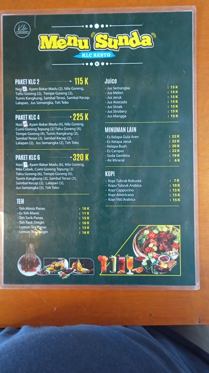 KLC Cafe & Resto Photo Menu 5