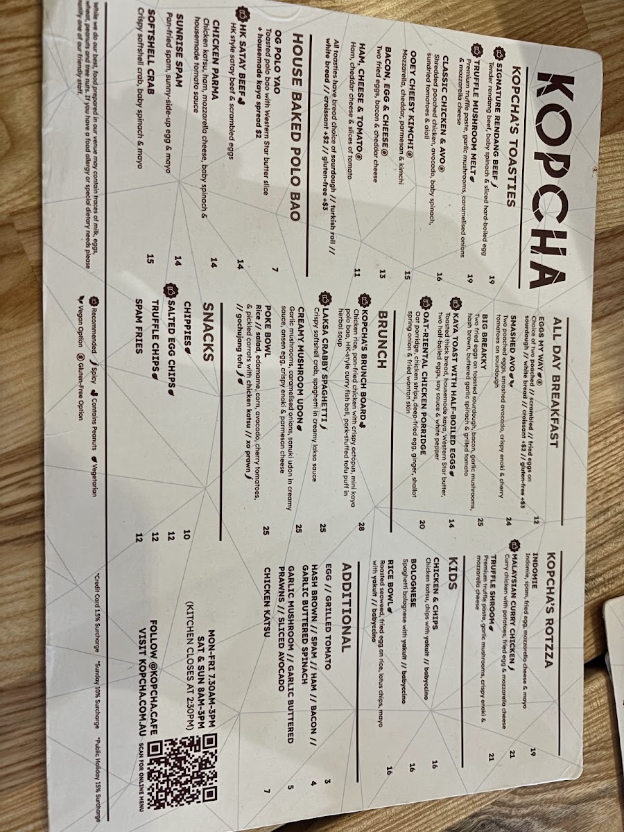 KopCha Cafe and Eatery Photo Menu 10