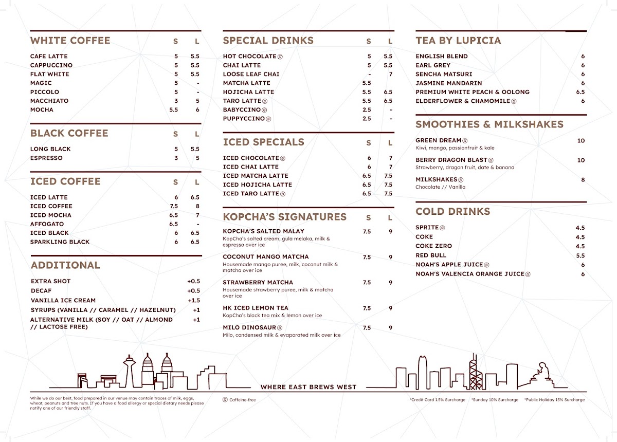 KopCha Cafe and Eatery Photo Menu 2