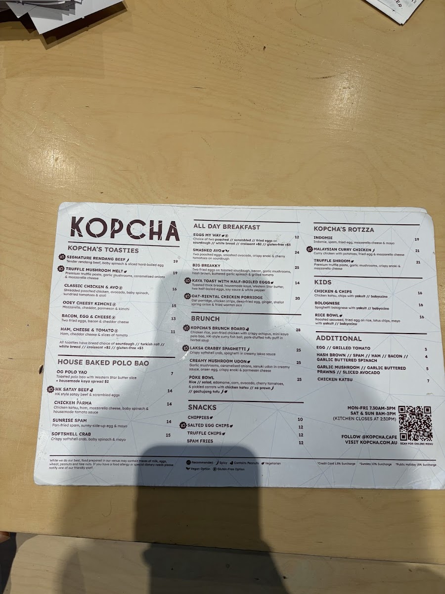 KopCha Cafe and Eatery Photo Menu 4