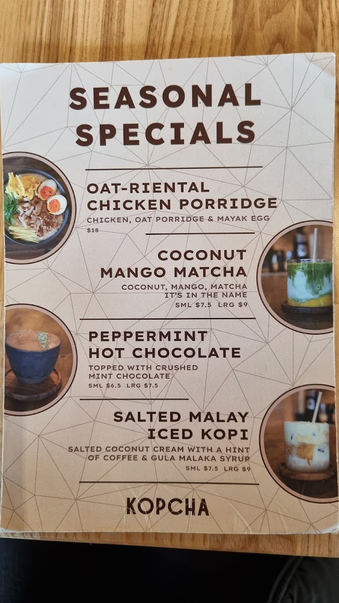 KopCha Cafe and Eatery Photo Menu 6