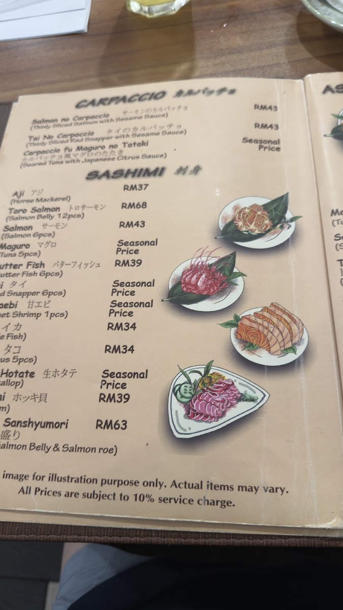 Mokuren Japanese Cuisine Photo Menu 7