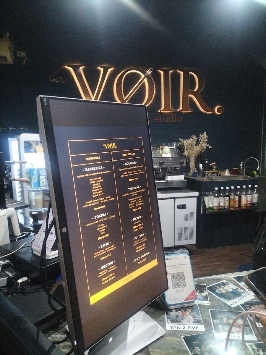 La Voir Coffee & Studio Photo Menu 10