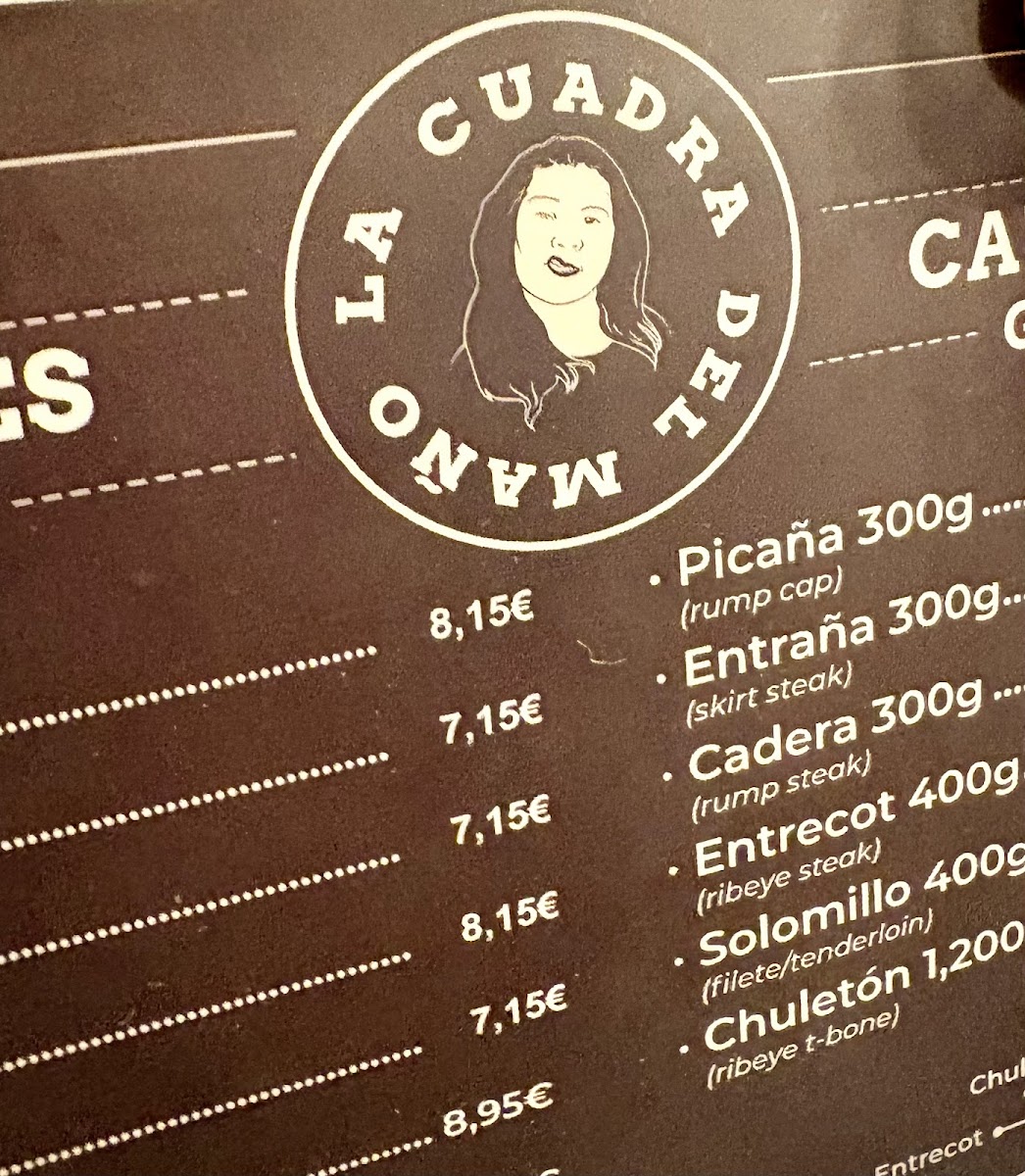 La Cuadra del Maño Photo Menu 6