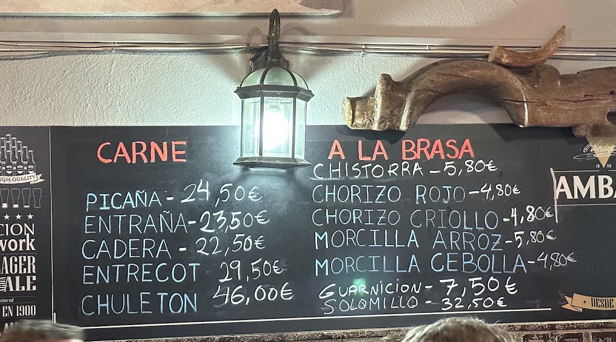 La Cuadra del Maño Photo Menu 7