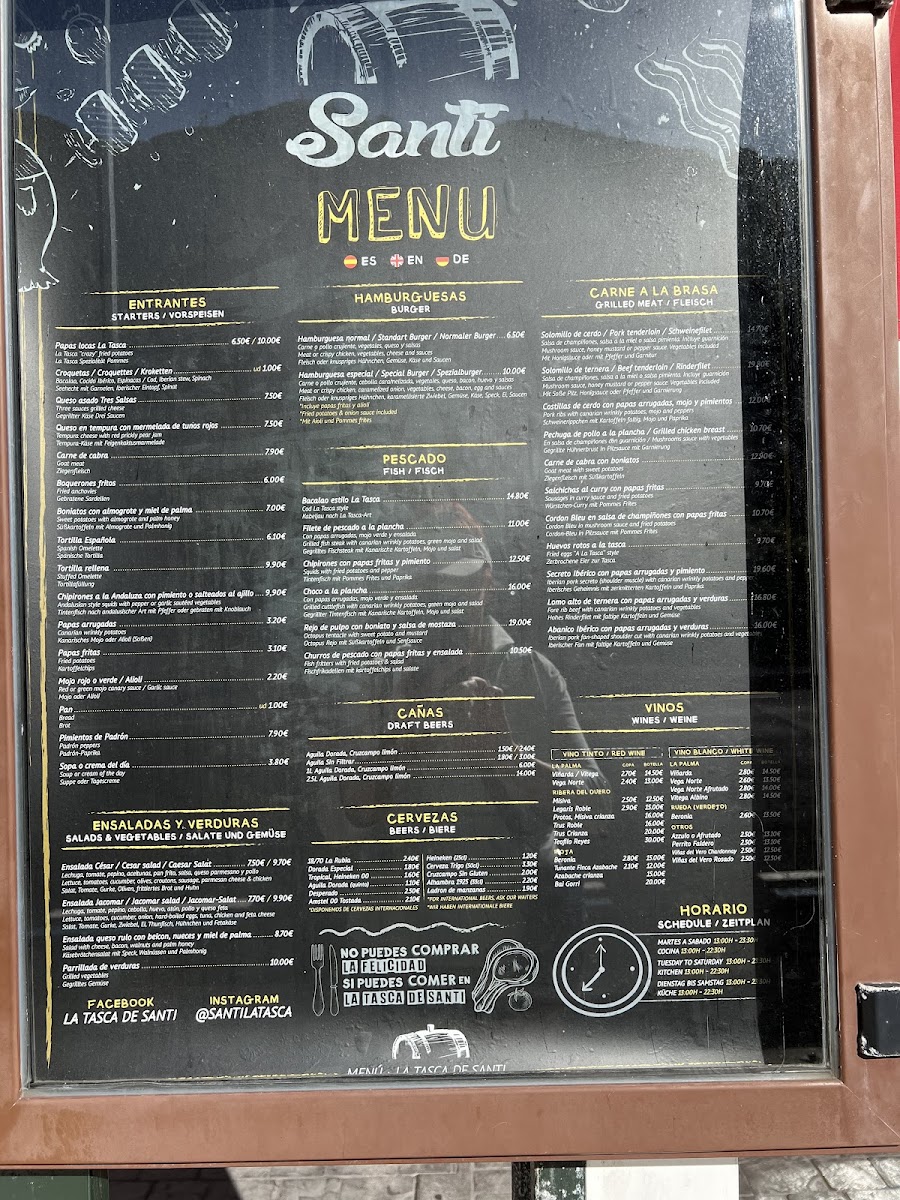 La tasca de Santi Photo Menu 1