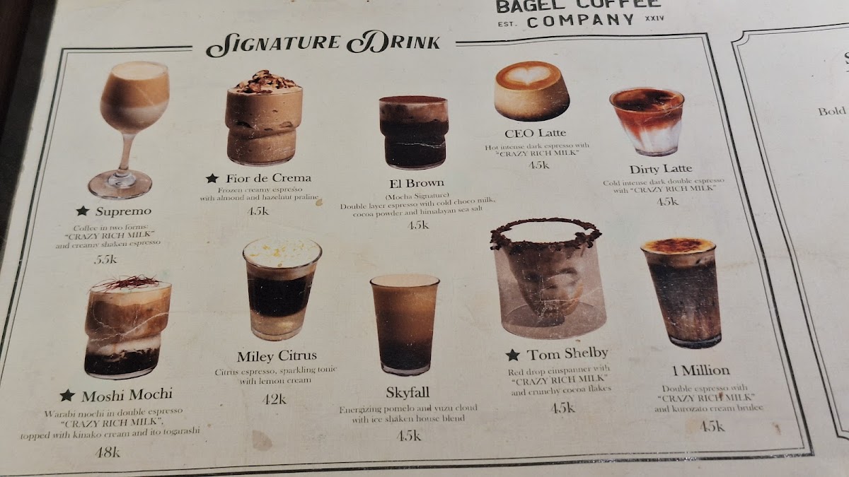 BAGEL COFFEE COMPANY Photo Menu 4