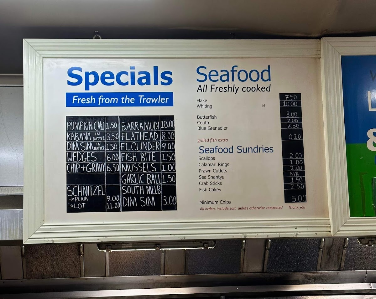Leopold Fish & Chips Photo Menu 3