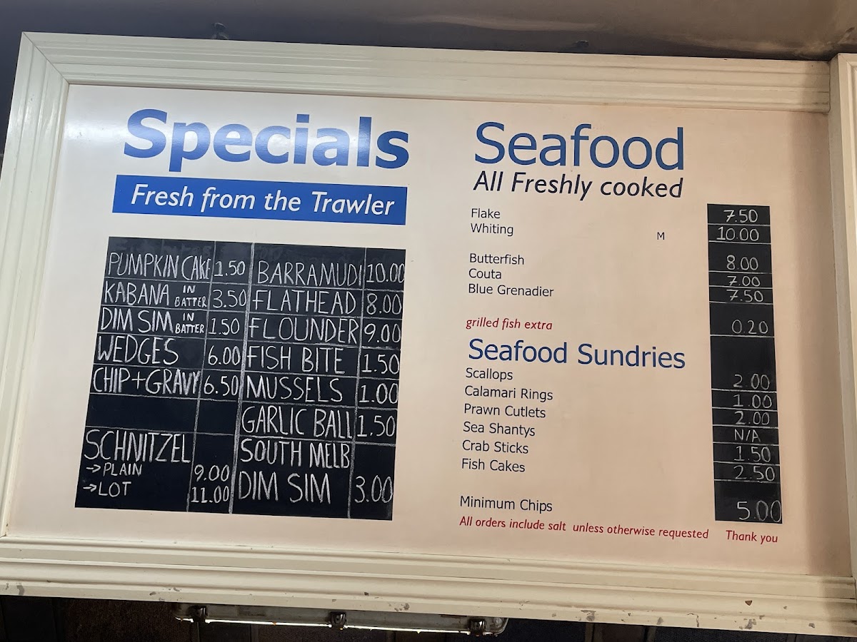 Leopold Fish & Chips Photo Menu 6