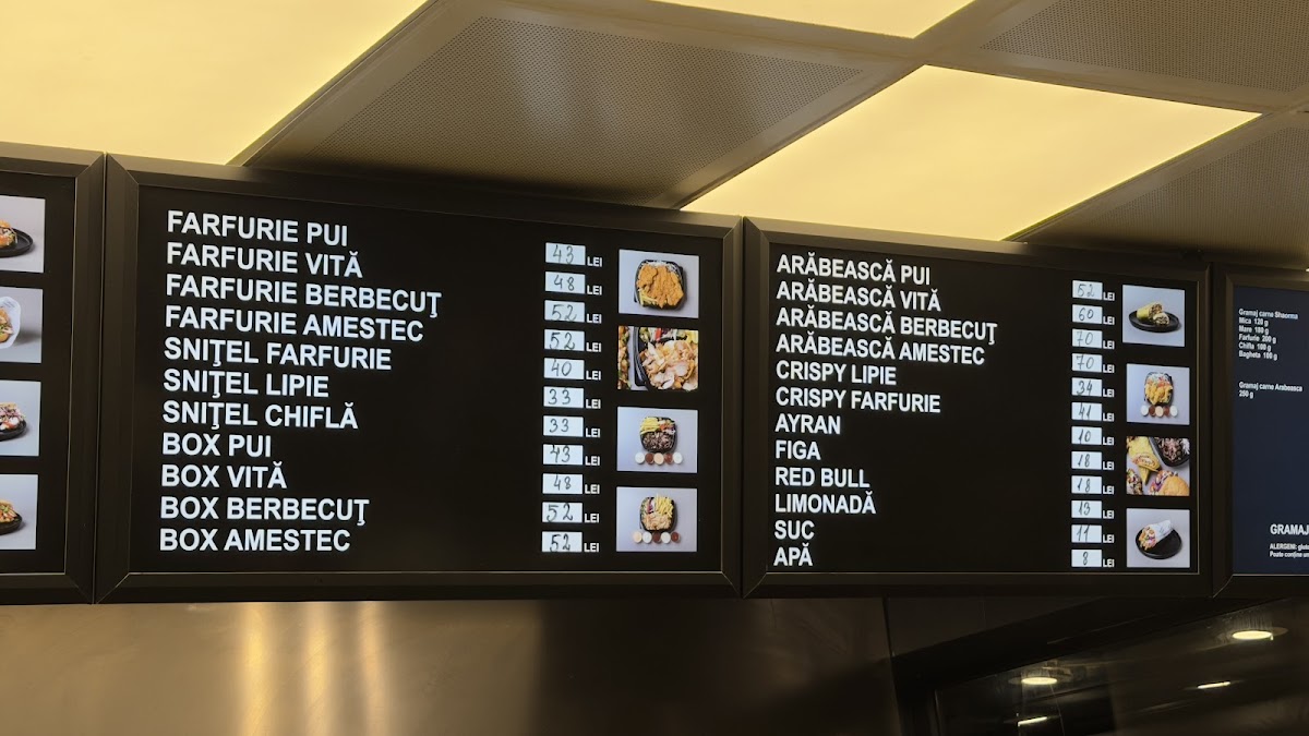 Franco Kebab Photo Menu 1