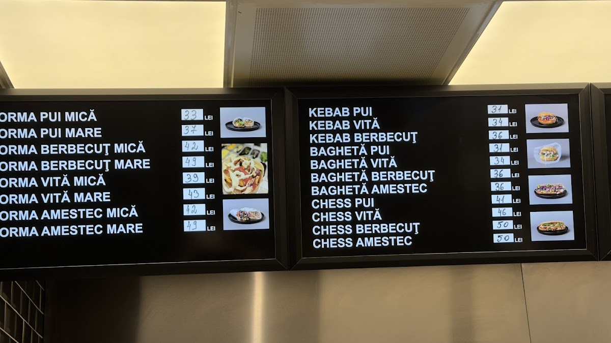 Franco Kebab Photo Menu 2