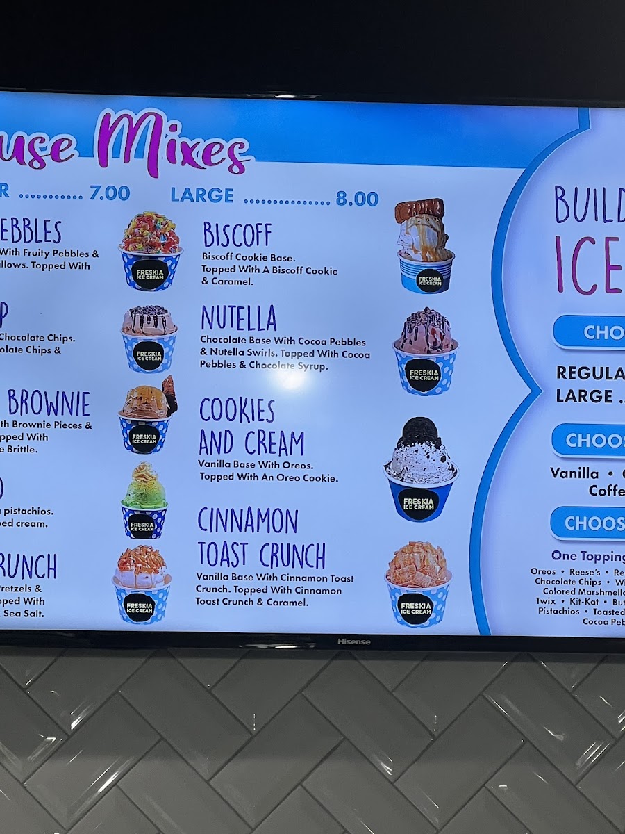 Freskia Ice Cream Photo Menu 6